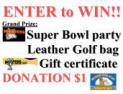 Raffle sign