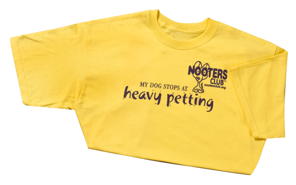 my dog stops at heavy petting t-shirt